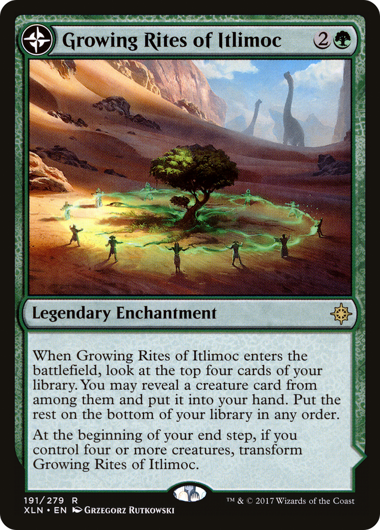 Growing Rites of Itlimoc (XLN-191) [Ixalan] Foil