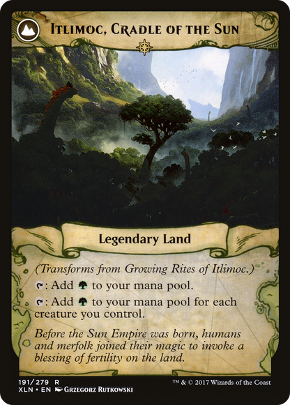 Growing Rites of Itlimoc (XLN-191) [Ixalan] Foil