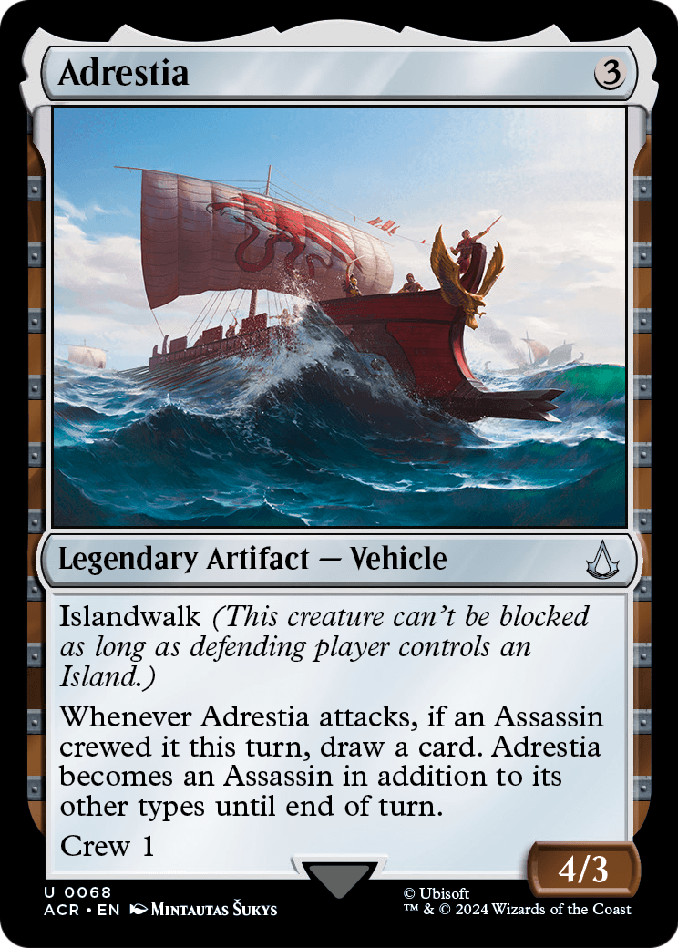 Adrestia (ACR-068) [Assassin's Creed] Foil