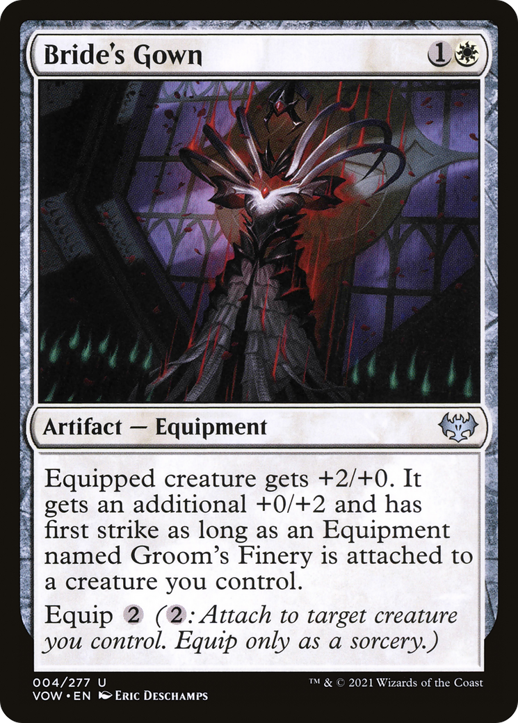Bride's Gown (VOW-004) [Innistrad: Crimson Vow]