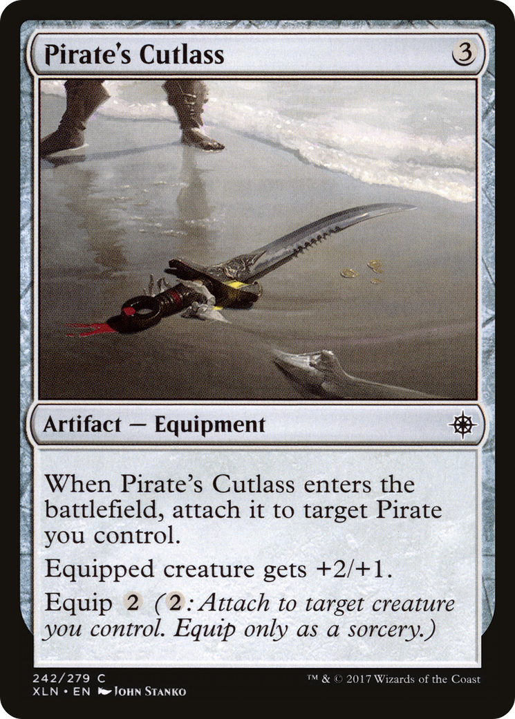 Pirate's Cutlass (XLN-242) [Ixalan] Foil