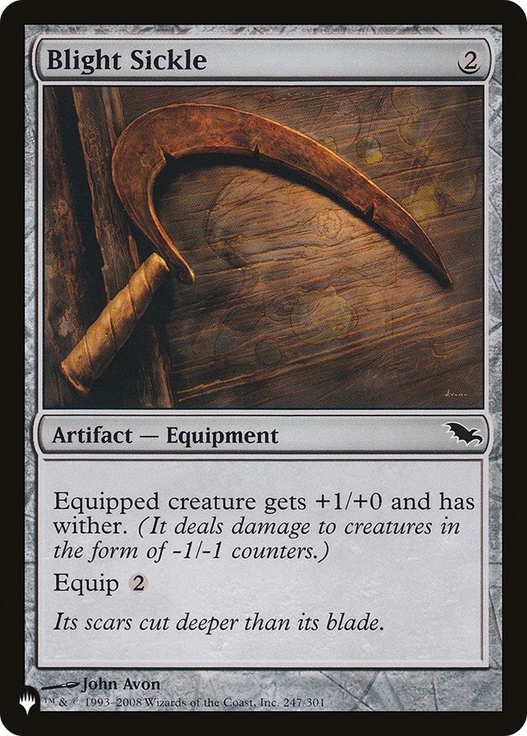 Blight Sickle (LIST-SHM-247) [The List]