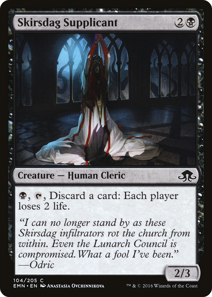 Skirsdag Supplicant (EMN-104) [Eldritch Moon] Foil