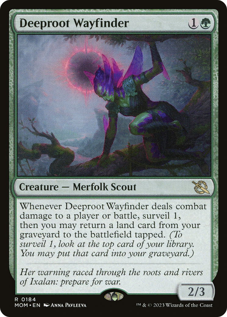 Deeproot Wayfinder (MOM-184) [March of the Machine]