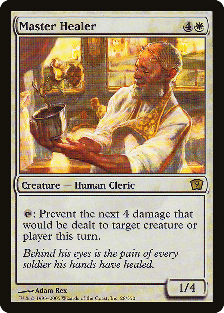 Master Healer (9ED-028) [9th Edition] Foil
