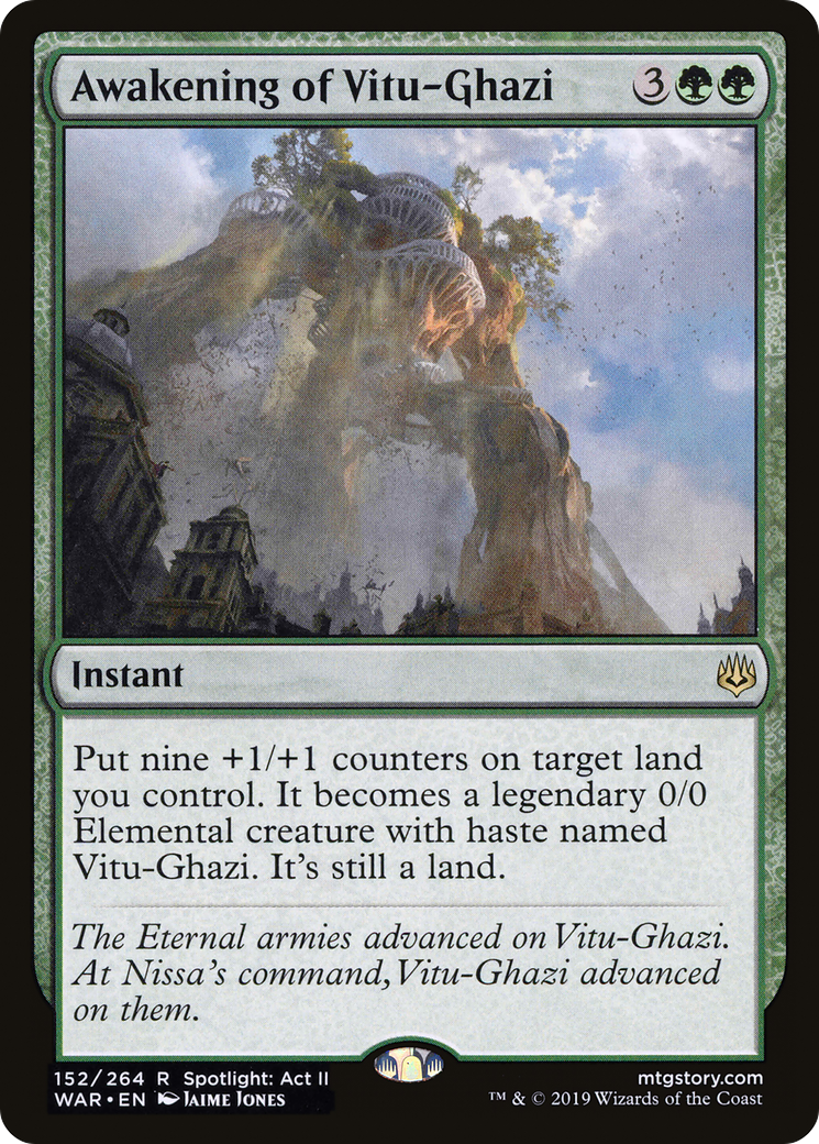 Awakening of Vitu-Ghazi (WAR-152) [War of the Spark]