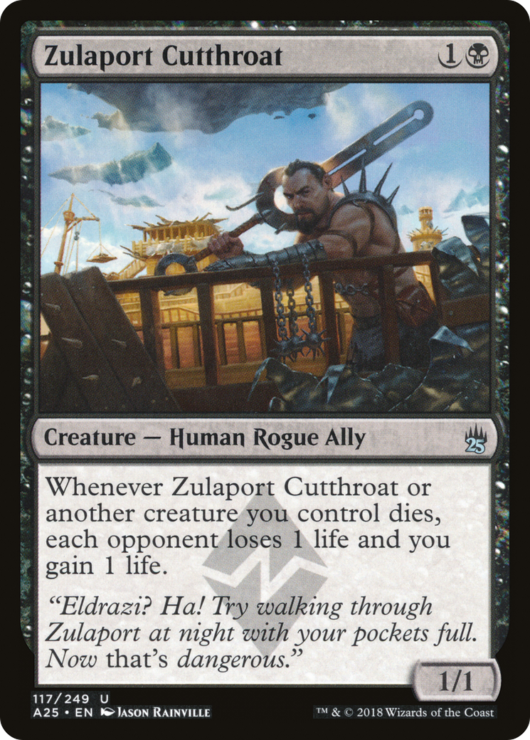 Zulaport Cutthroat (A25-117) [Masters 25] Foil