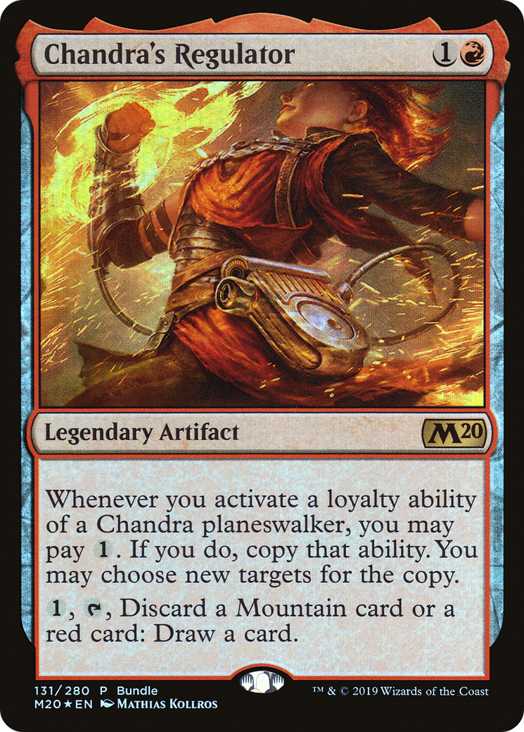 Chandra's Regulator (M20 Bundle) (UMP-131) [Core Set 2020 Promos] Foil