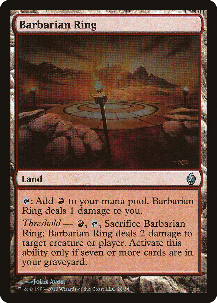 Barbarian Ring (PD2-028) [Premium Deck Series: Fire and Lightning] Foil