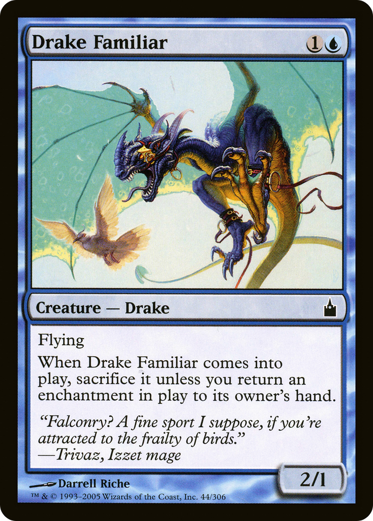 Drake Familiar (RAV-044) [Ravnica: City of Guilds] Foil
