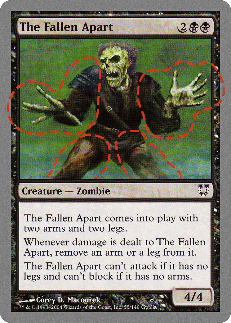 The Fallen Apart (UNH-055) [Unhinged]