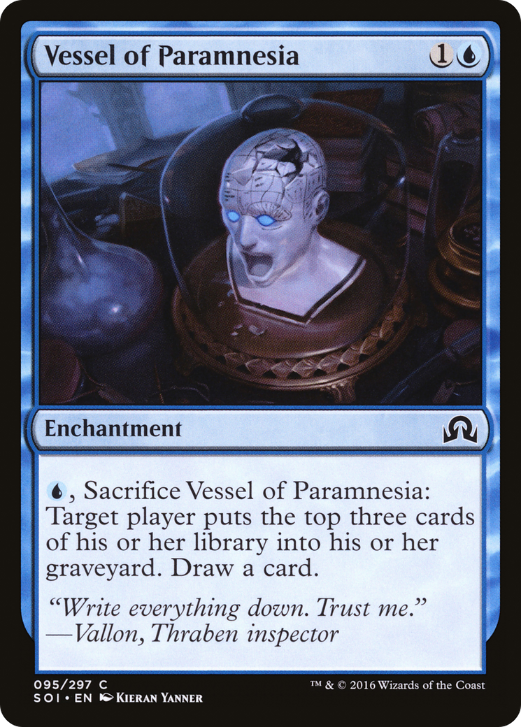 Vessel of Paramnesia (SOI-095) [Shadows over Innistrad] Foil