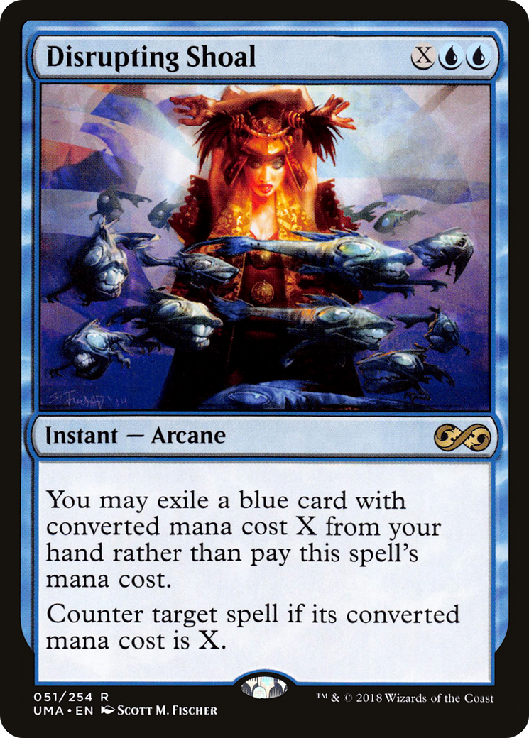 Disrupting Shoal (UMA-051) [Ultimate Masters] Foil