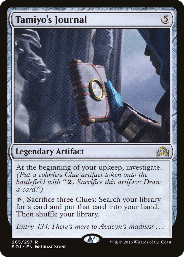 Tamiyo's Journal (Entry 434) (SOI-265) [Shadows over Innistrad]
