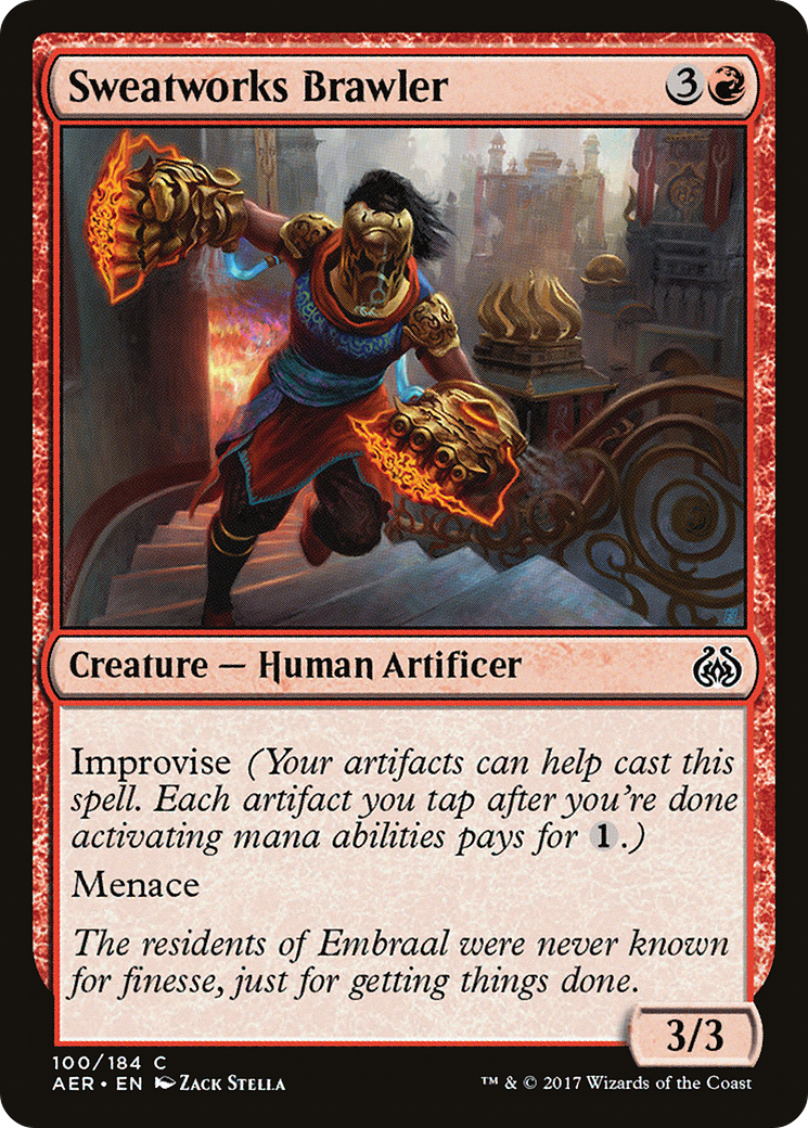 Sweatworks Brawler (AER-100) [Aether Revolt]