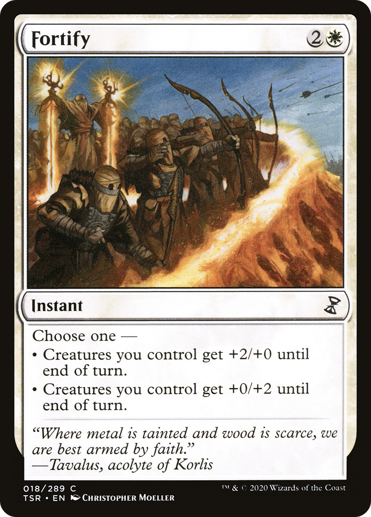 Fortify (TSR-018) [Time Spiral Remastered] Foil