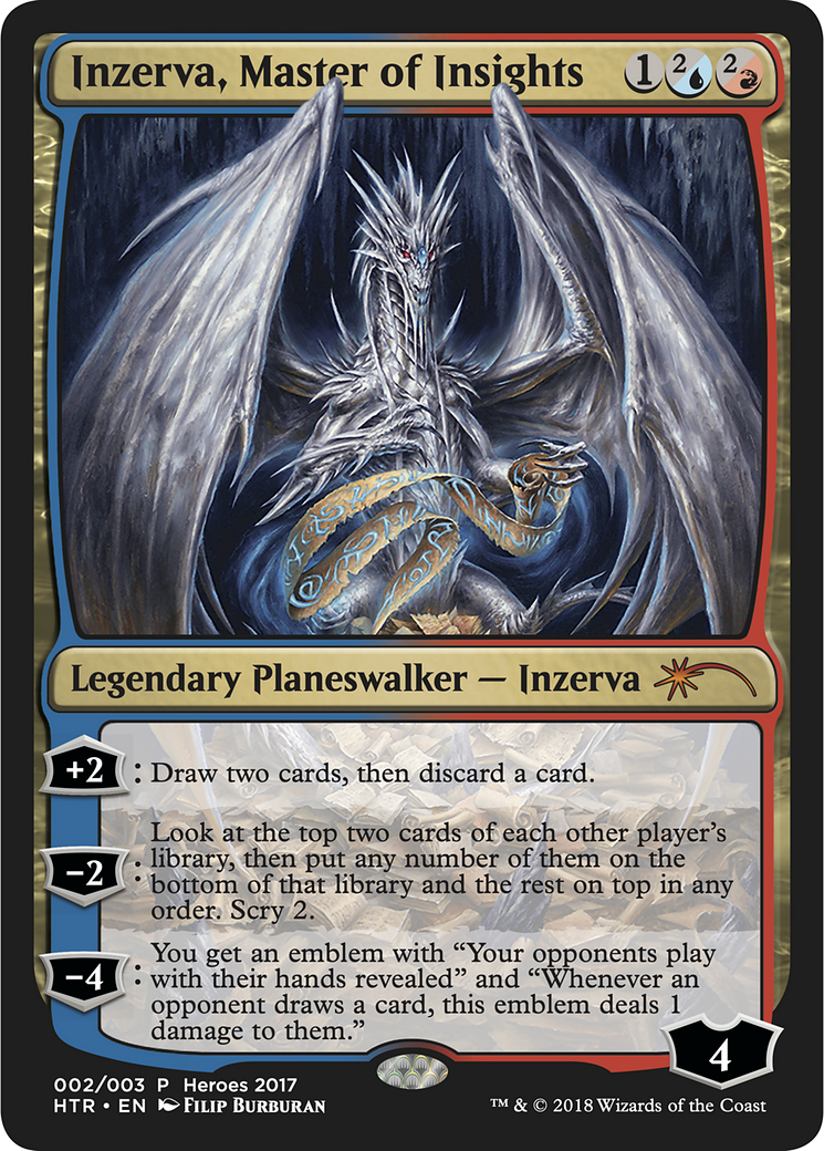 Inzerva, Master of Insights (UMP-002) [2017 Heroes of the Realm]