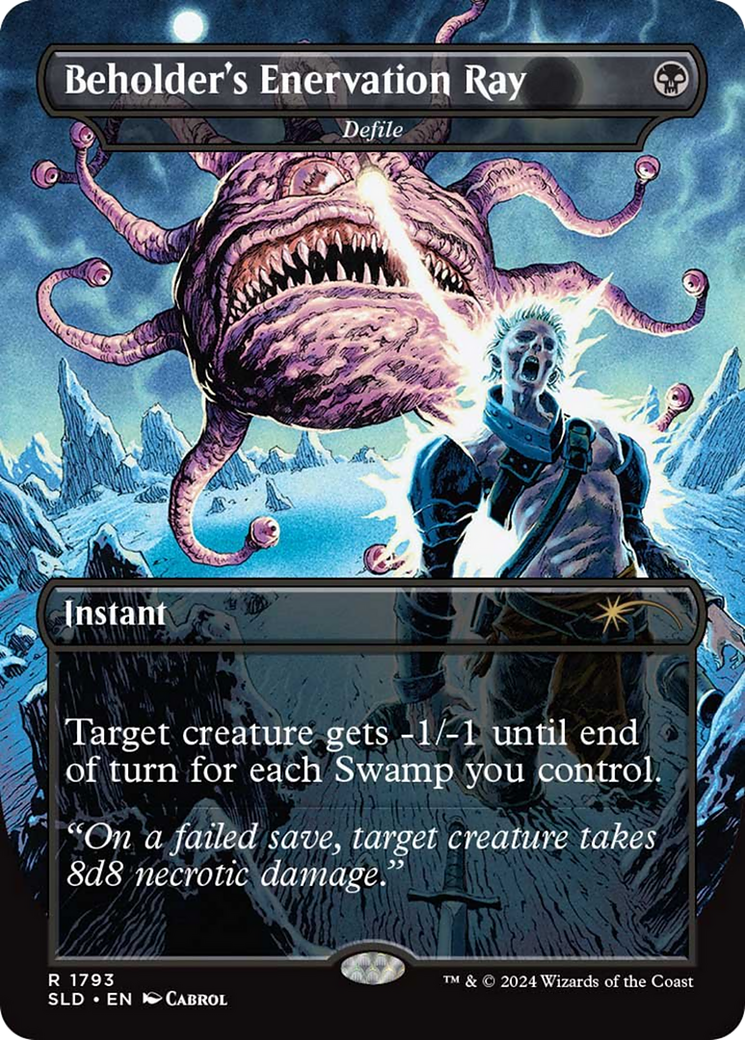 Defile (SLD-1793) (Borderless) [Secret Lair Drop] Foil