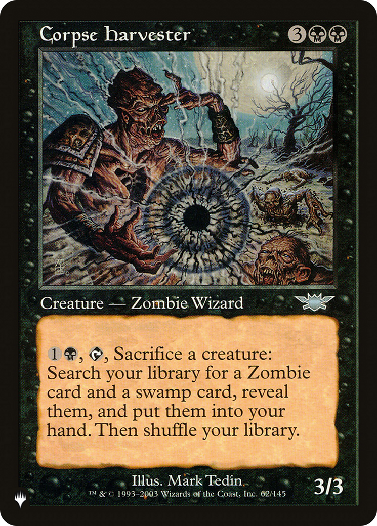 Corpse Harvester (LIST-LGN-62) [The List]