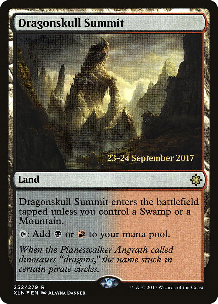 Dragonskull Summit (PRE-252S) [Ixalan Promos] Foil