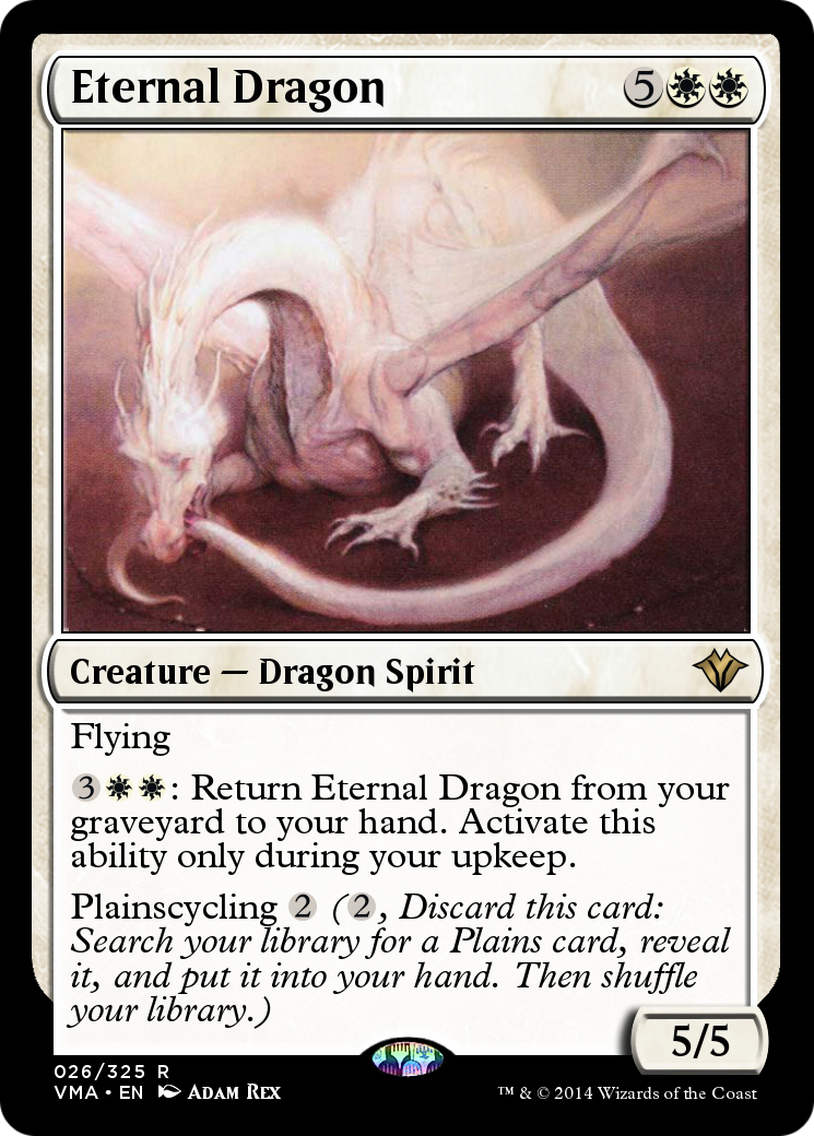 Eternal Dragon (VMA-026) [Vintage Masters] Foil