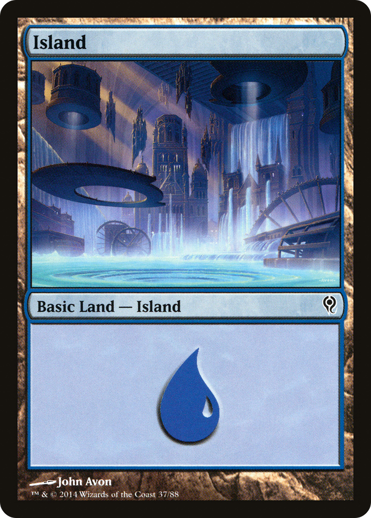 Island (DDM-037) [Duel Decks: Jace vs. Vraska]
