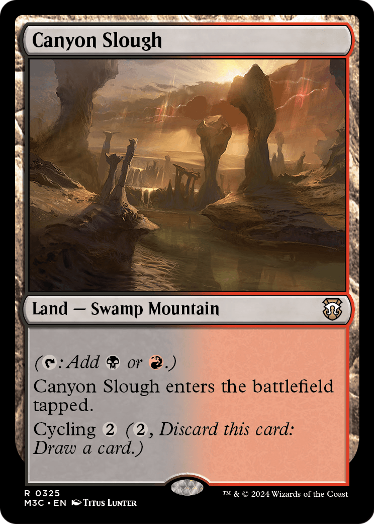 Canyon Slough (M3C-325) [Modern Horizons 3 Commander]