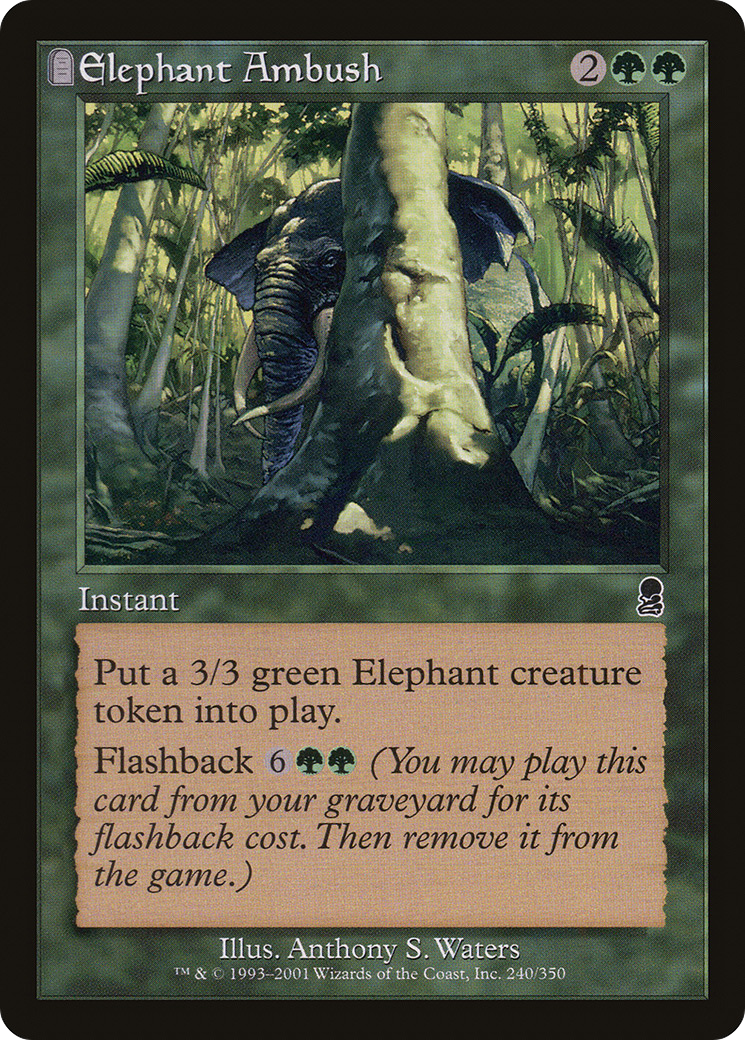 Elephant Ambush (ODY-240) [Odyssey] Foil