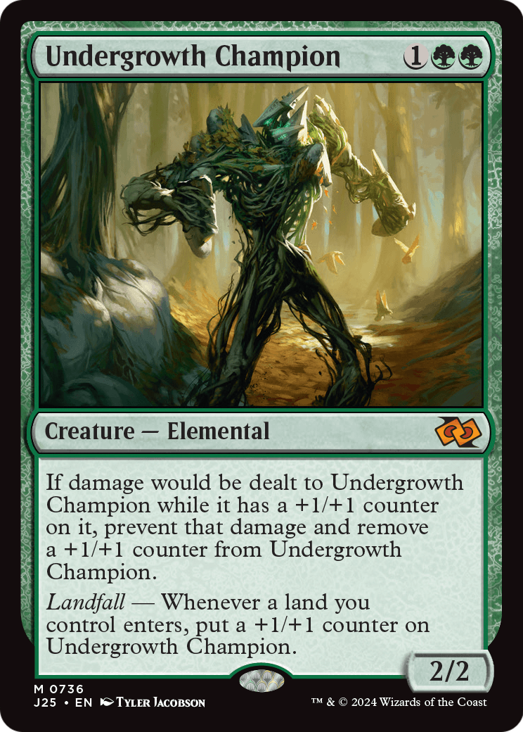 Undergrowth Champion (J25-736) [Foundations Jumpstart]