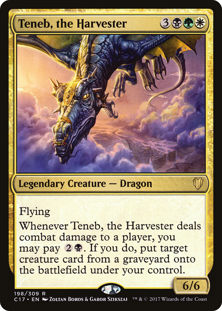 Teneb, the Harvester (C17-198) [Commander 2017]