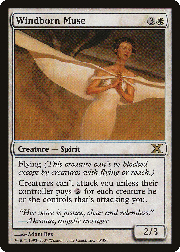 Windborn Muse (10E-060) [Tenth Edition]