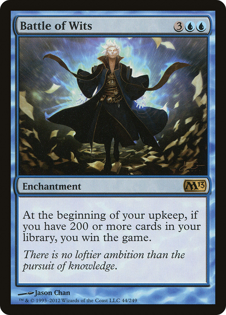 Battle of Wits (M13-044) [Magic 2013] Foil