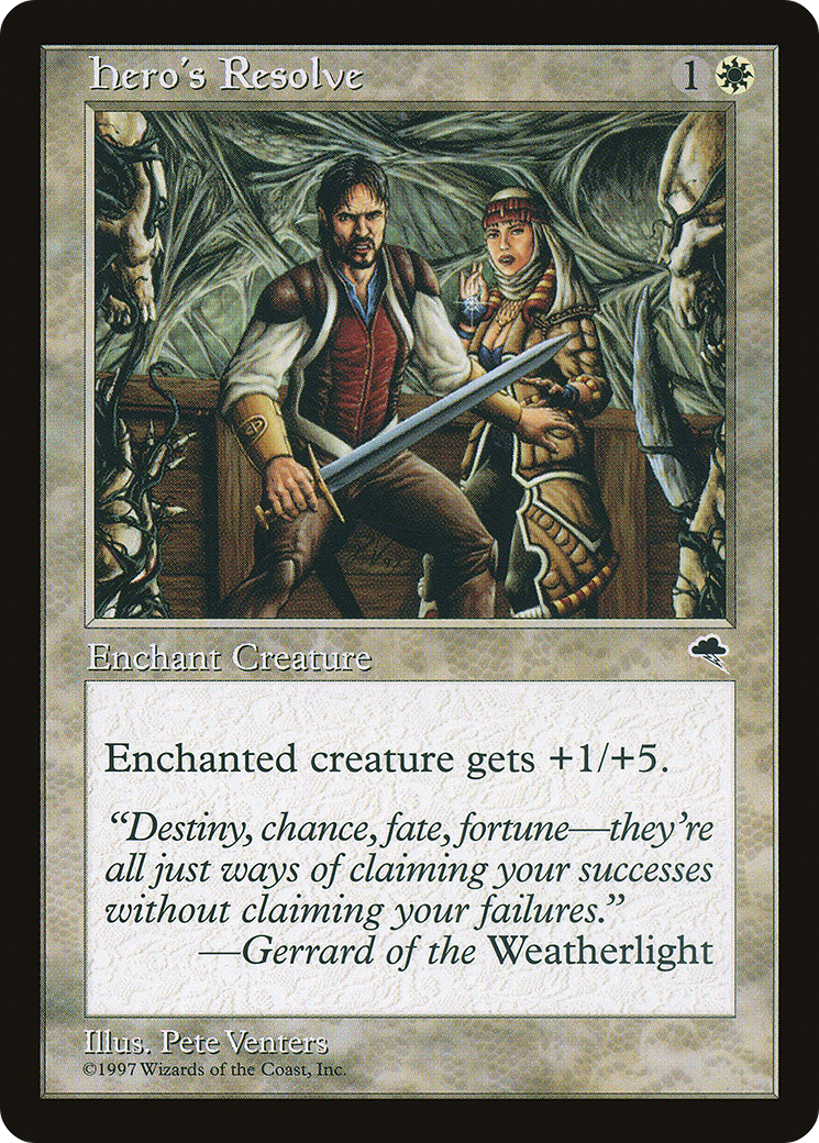 Hero's Resolve (TMP-023) [Tempest]
