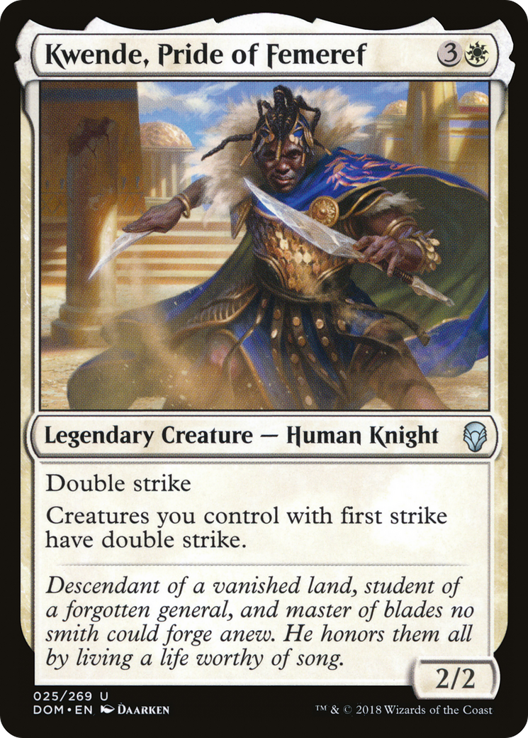 Kwende, Pride of Femeref (DOM-025) [Dominaria]