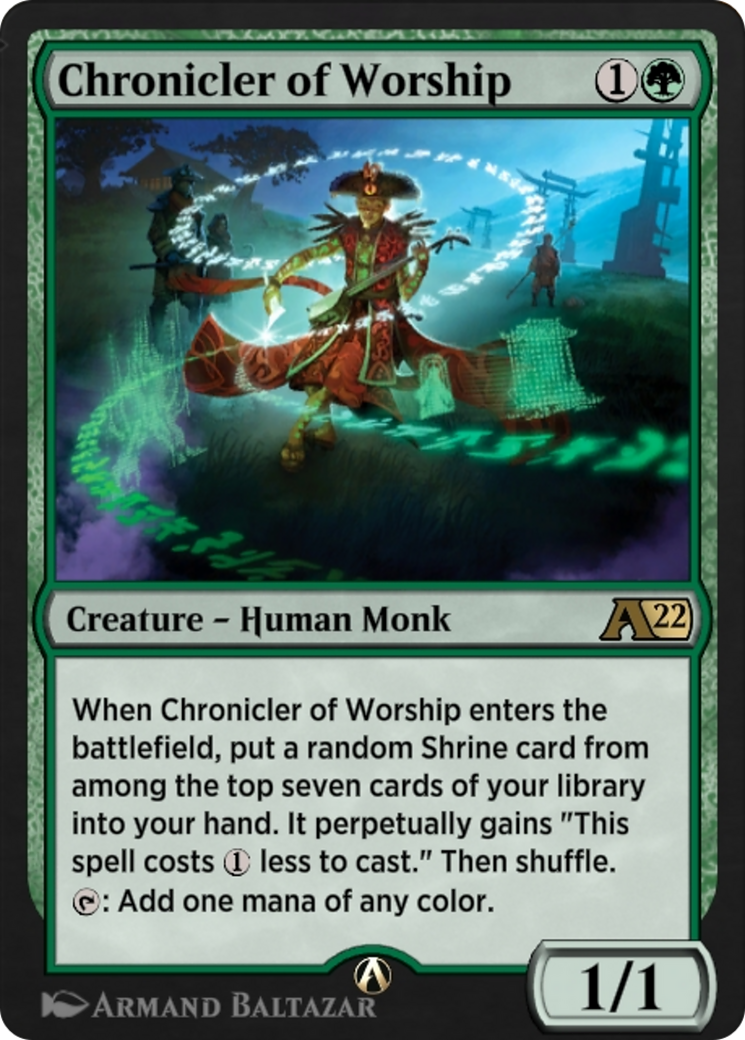 Chronicler of Worship (YNEO-025) [Alchemy: Kamigawa]
