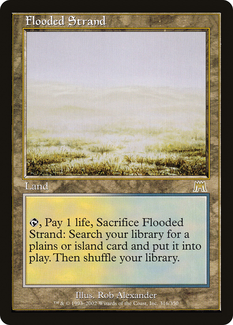 Flooded Strand (ONS-316) [Onslaught] Foil