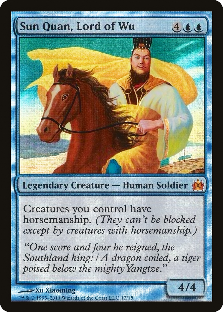 Sun Quan, Lord of Wu [From the Vault: Legends] Foil