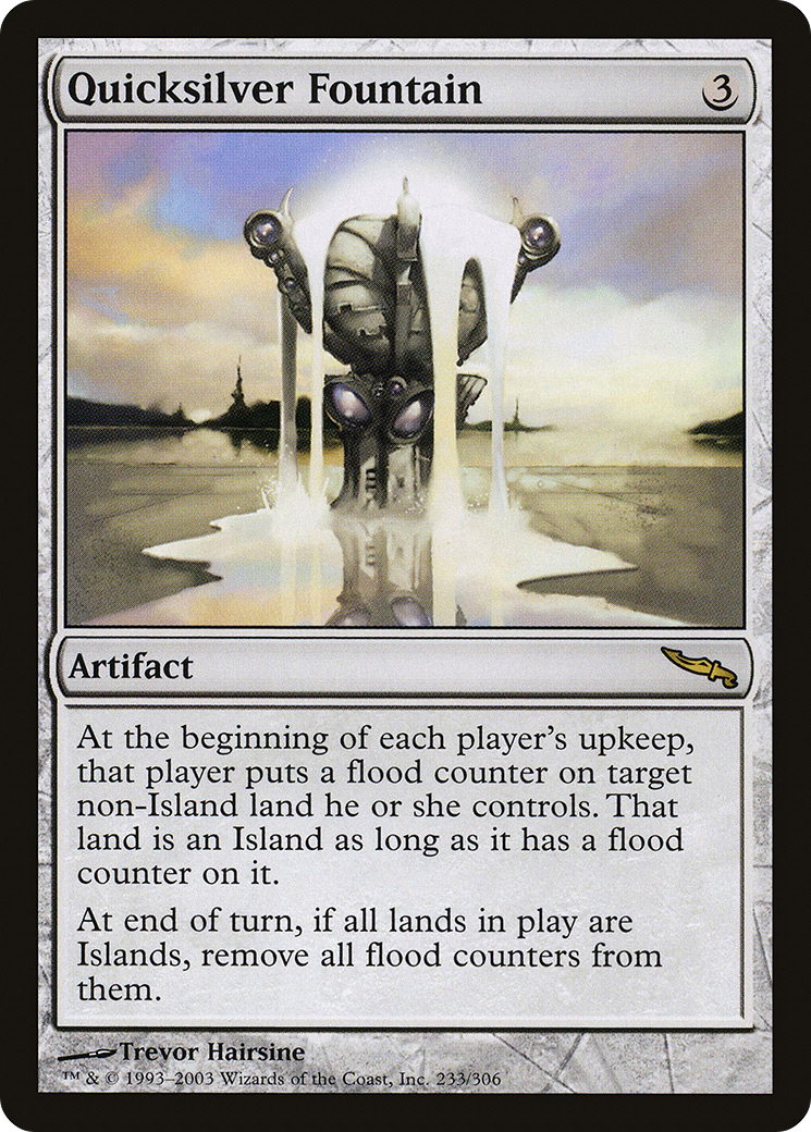 Quicksilver Fountain (MRD-233) [Mirrodin] Foil