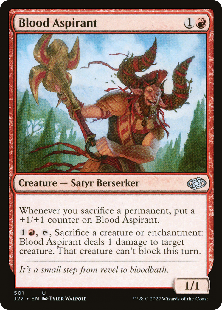 Blood Aspirant (J22-501) [Jumpstart 2022]