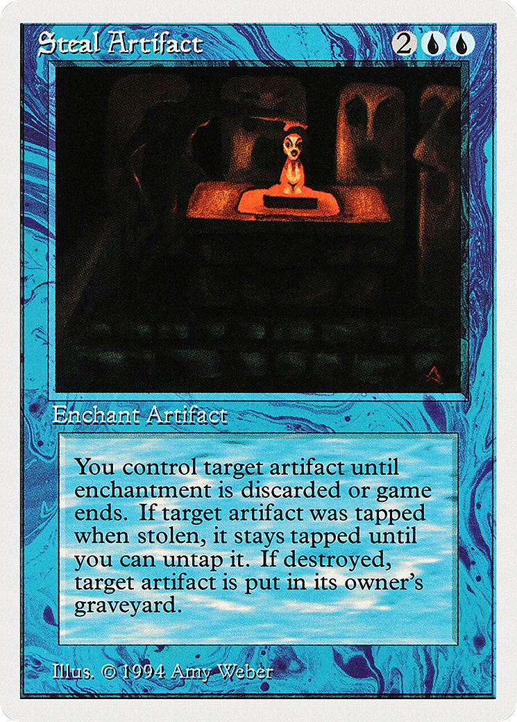 Steal Artifact (SUM-084) [Summer Magic / Edgar]