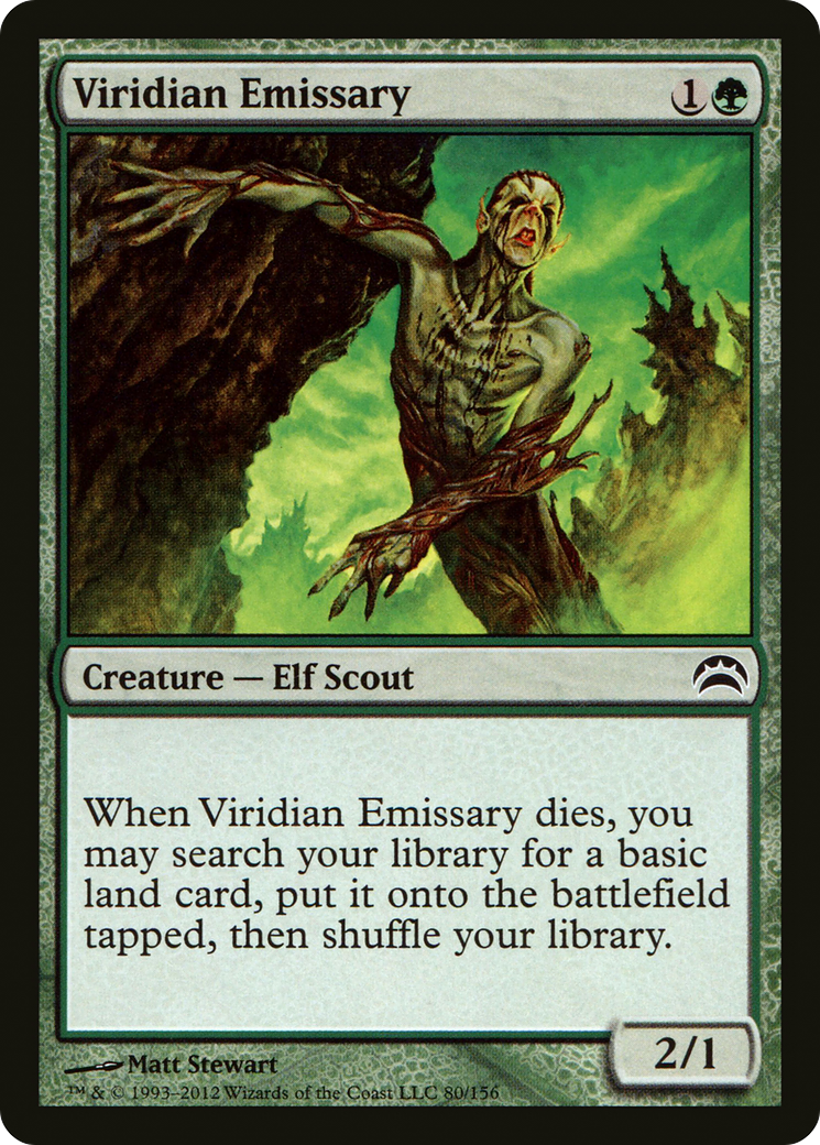 Viridian Emissary (PC2-080) [Planechase 2012]