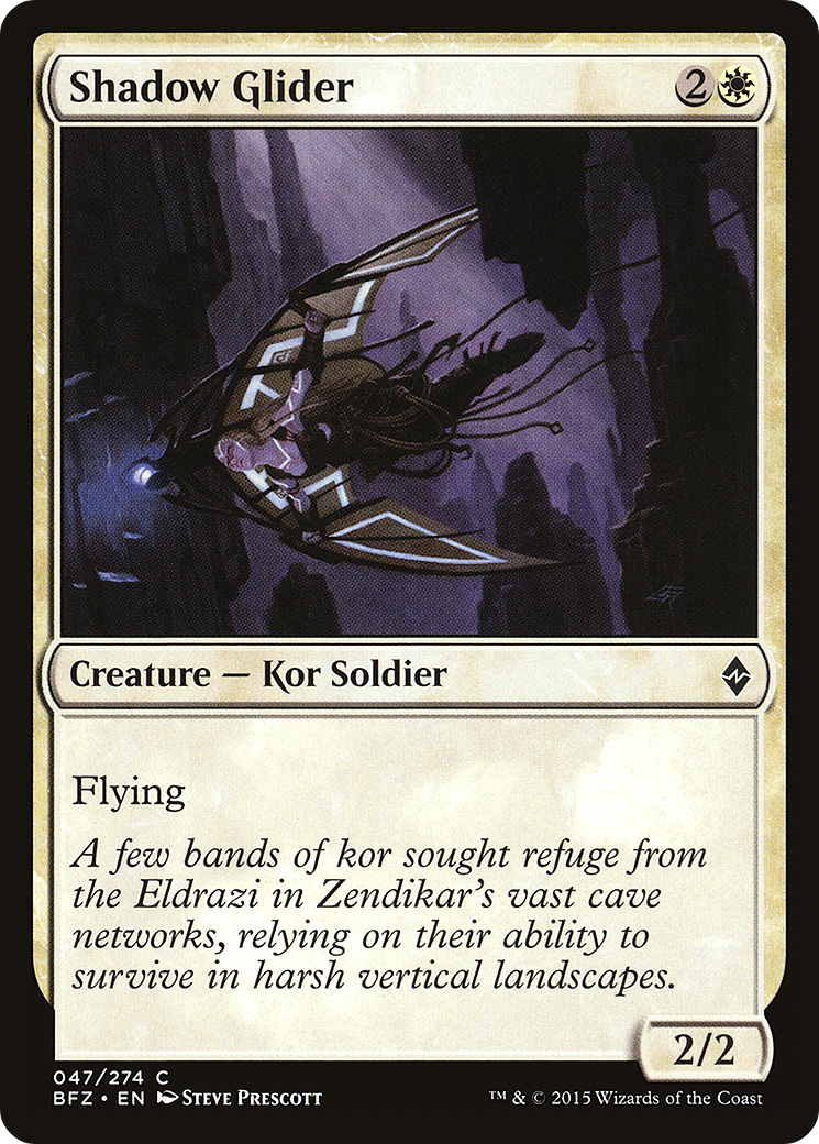Shadow Glider (BFZ-047) [Battle for Zendikar]