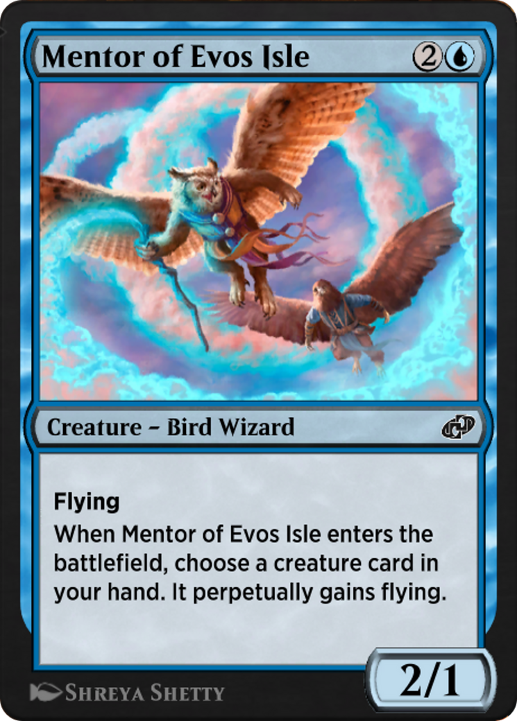 Mentor of Evos Isle (J21-011) [Jumpstart: Historic Horizons]