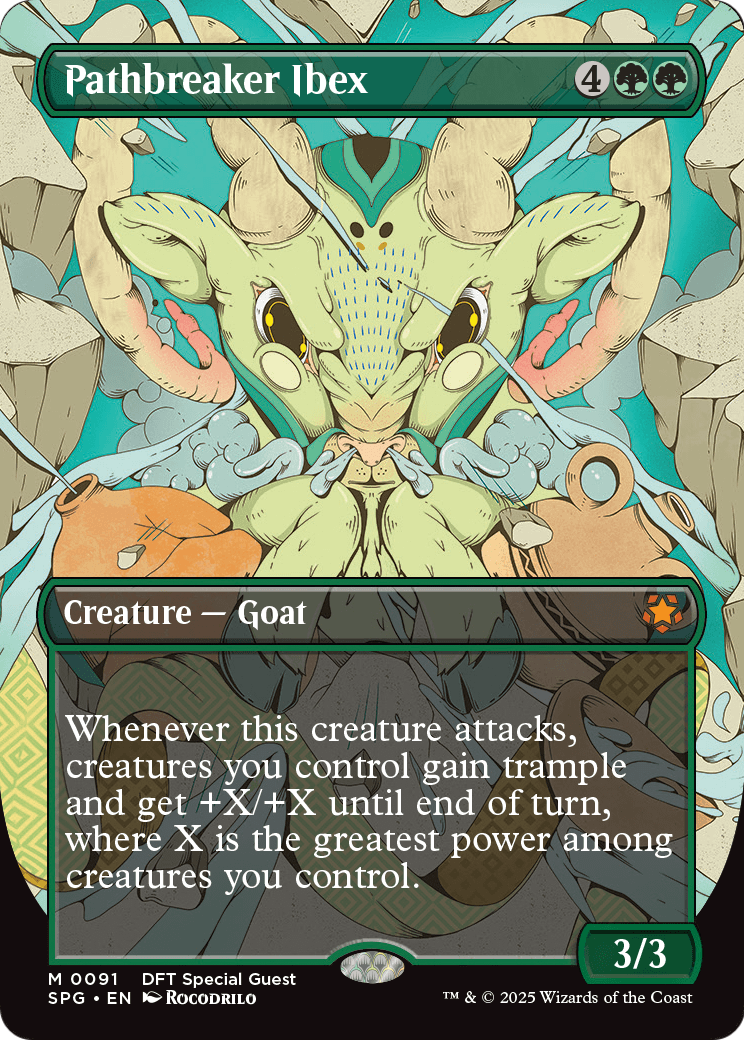 Pathbreaker Ibex (Borderless) (SPG-091) [Special Guests]