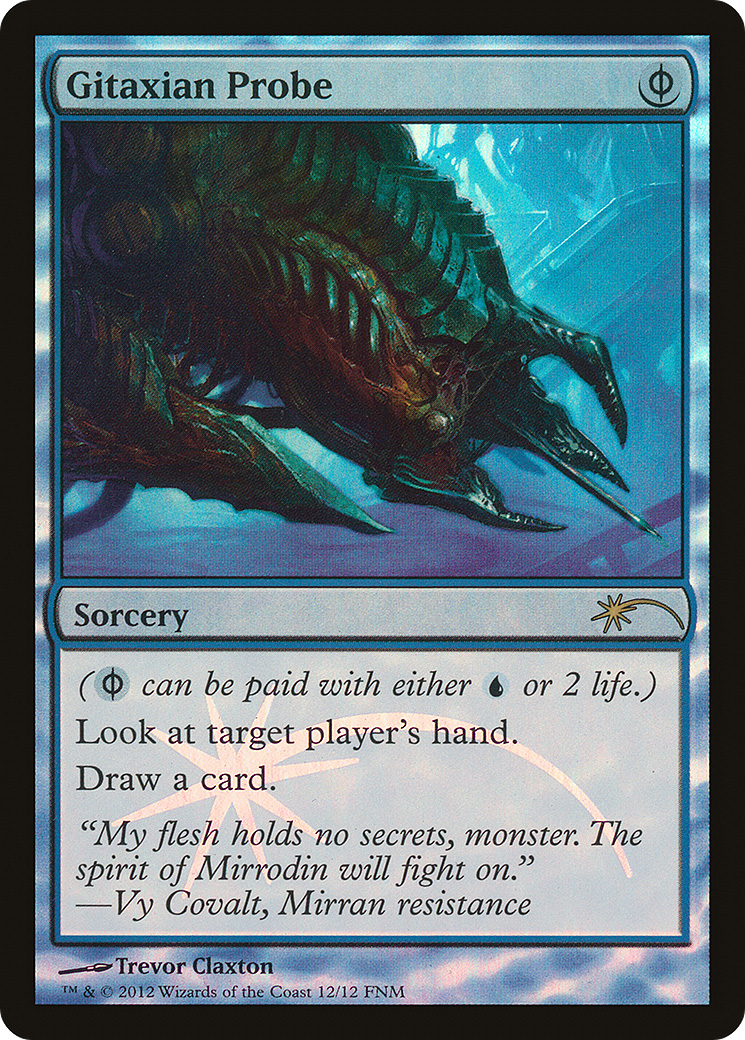 Gitaxian Probe (FNM-012) [Friday Night Magic 2012] Foil
