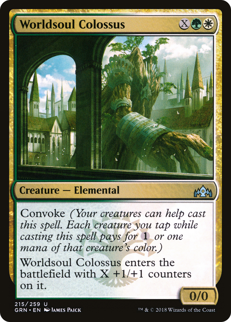 Worldsoul Colossus (GRN-215) [Guilds of Ravnica]