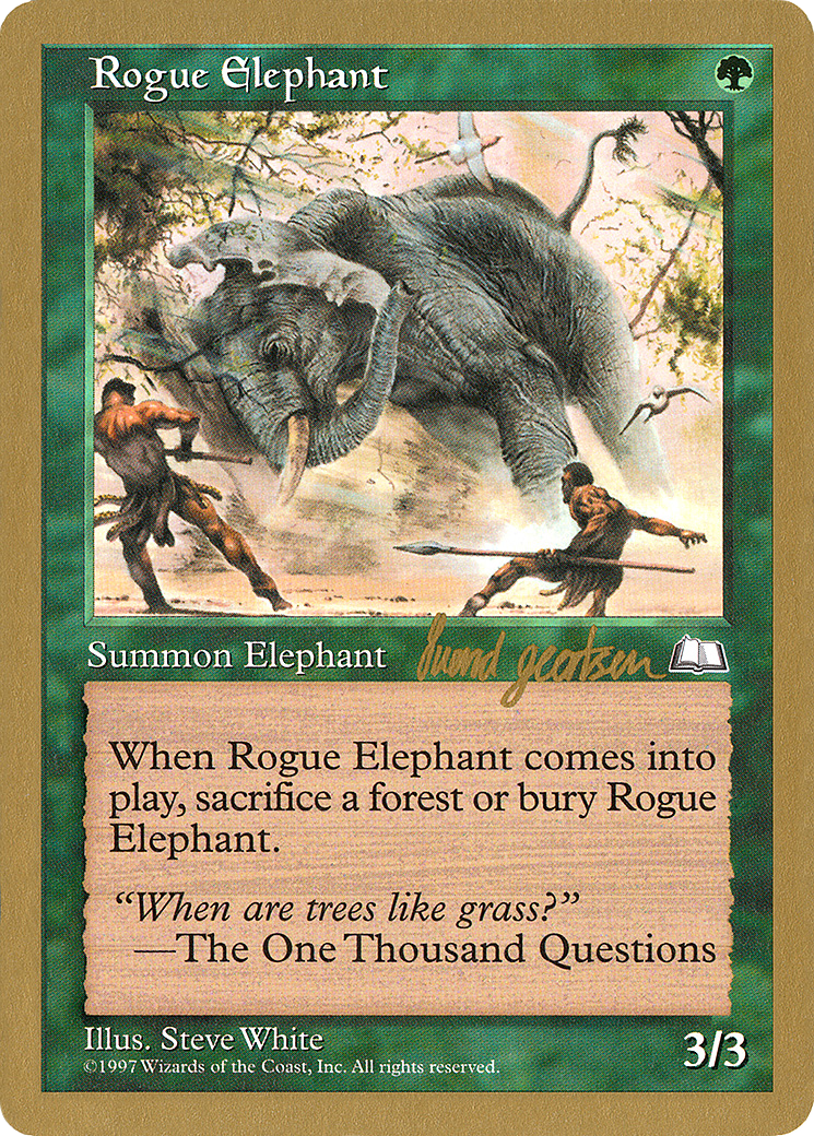 Rogue Elephant - 1997 Svend Geertsen (WTH) [World Championship Decks 1997]
