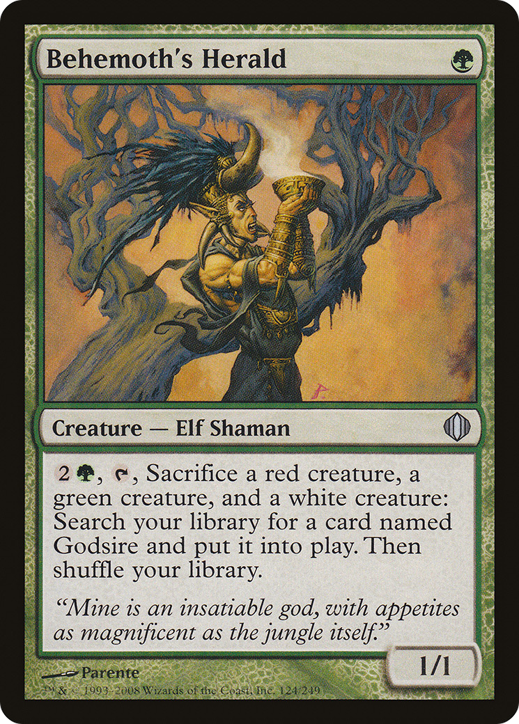 Behemoth's Herald (ALA-124) [Shards of Alara]