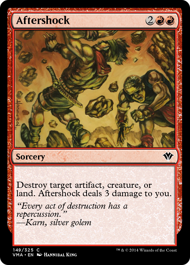Aftershock (VMA-149) [Vintage Masters] Foil