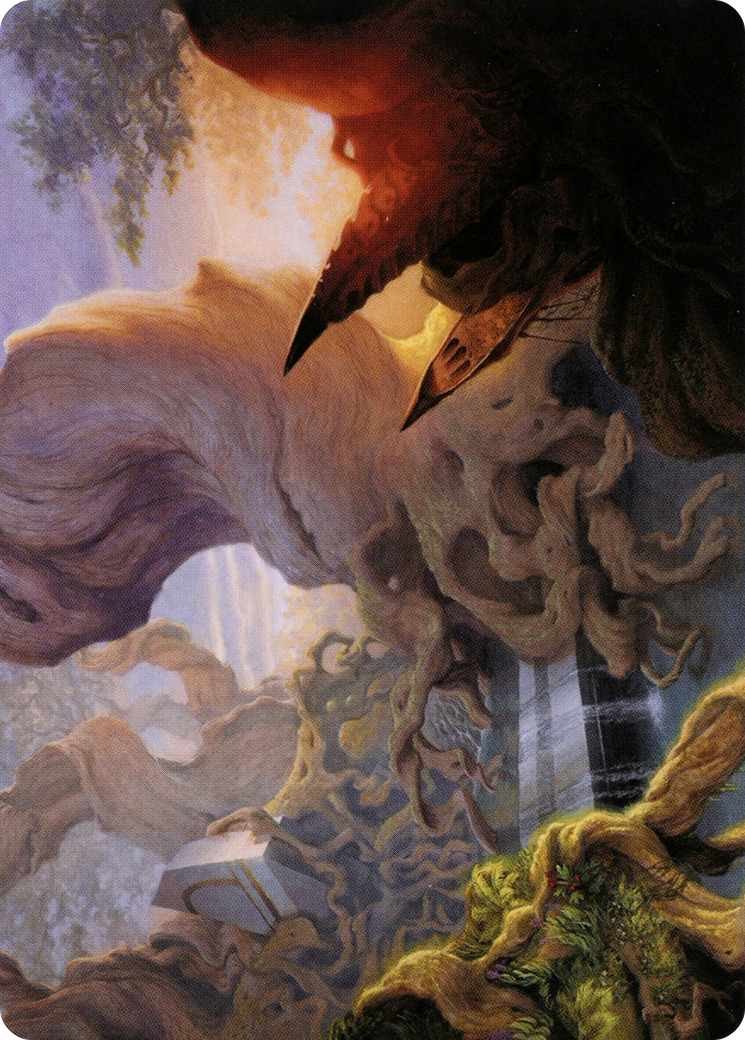 Yavimaya, Cradle of Growth // Yavimaya, Cradle of Growth (AMH2-066) (Borderless) [Modern Horizons 2 Art Series] Foil